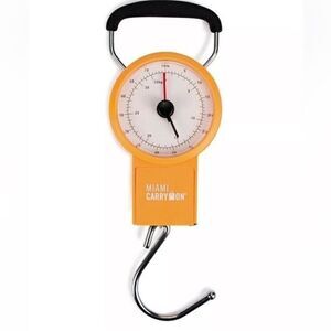 MIAMI CARRYON Mechanical Luggage Scale with Tape Measure, 75 lbs travel item